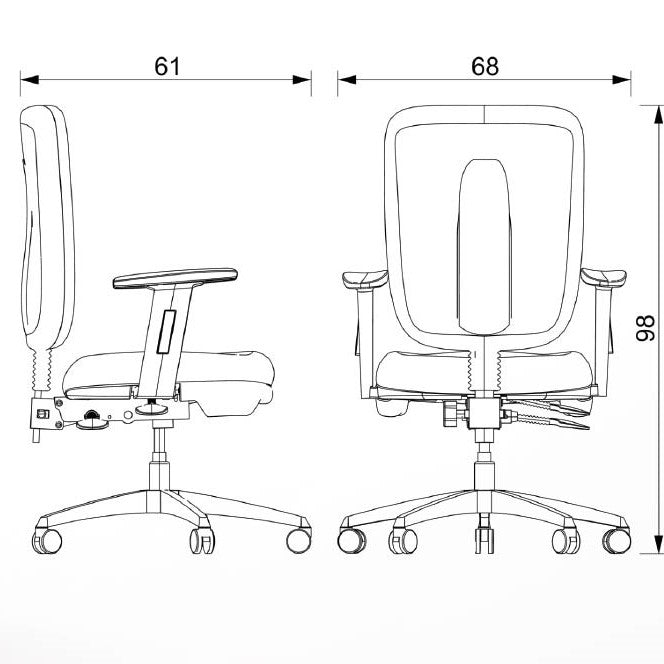 Silla Operativa BM 230 BR7 - OffiMobile