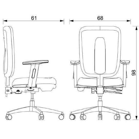 SILLA OPERATIVA  BM 2320 - OffiMobile