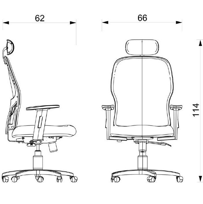 Silla Ejecutiva BM 2951 N - OffiMobile