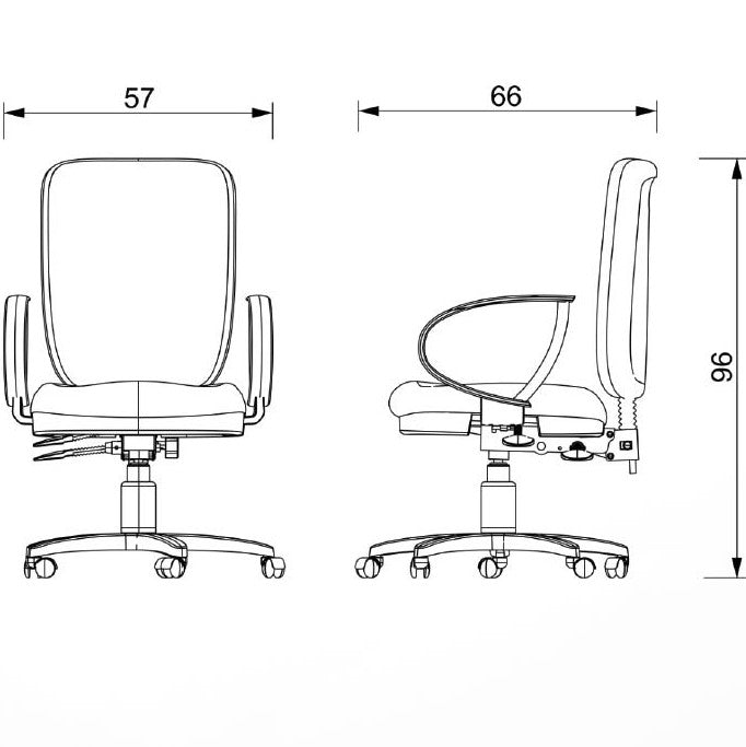 Silla Operativa BM 520 - OffiMobile