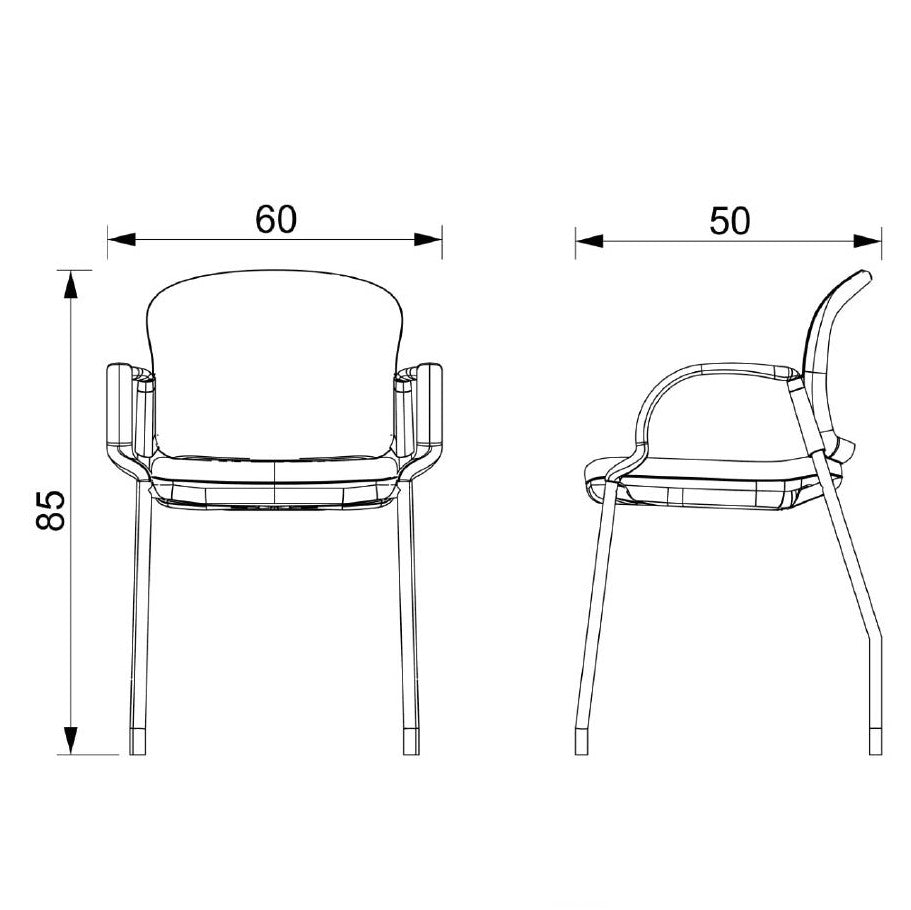 SILLA VISITA BM 540 M - OffiMobile