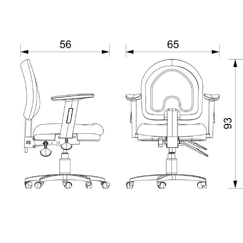 Silla Operativa BM 550 - OffiMobile