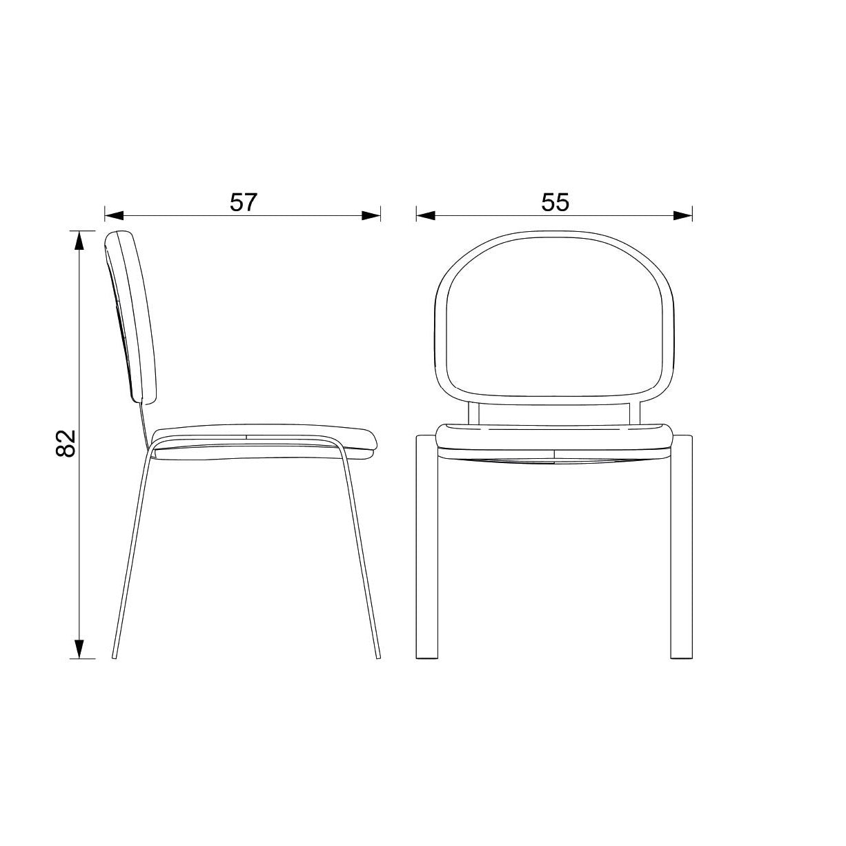 SILLA VISITA BM 650 NET - OffiMobile