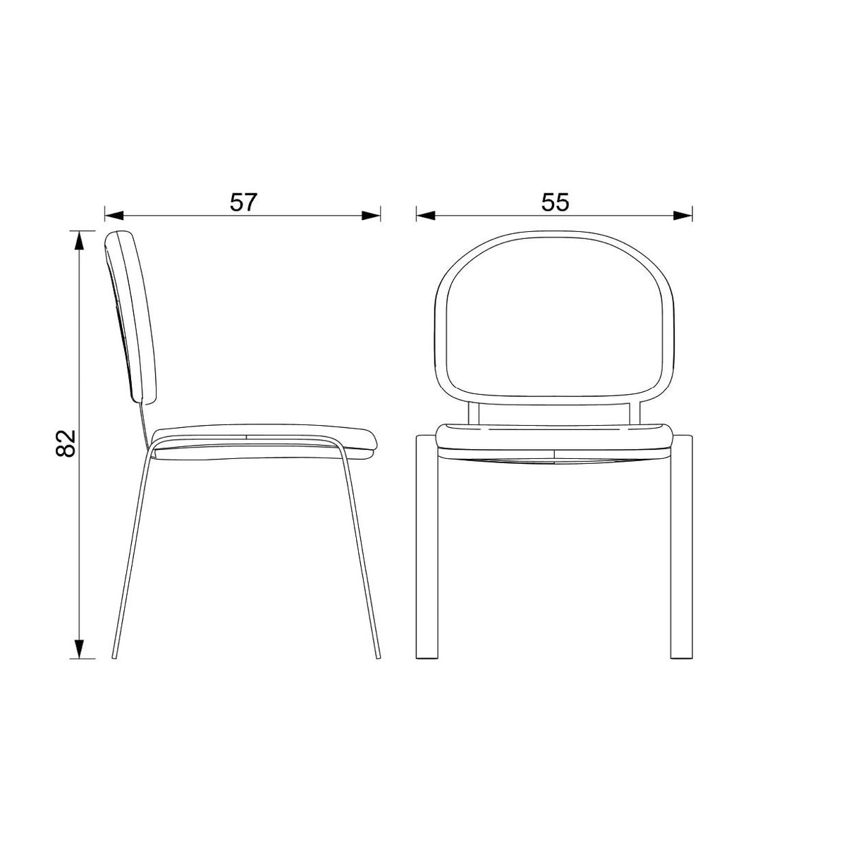 SILLA VISITA BM 650 - OffiMobile