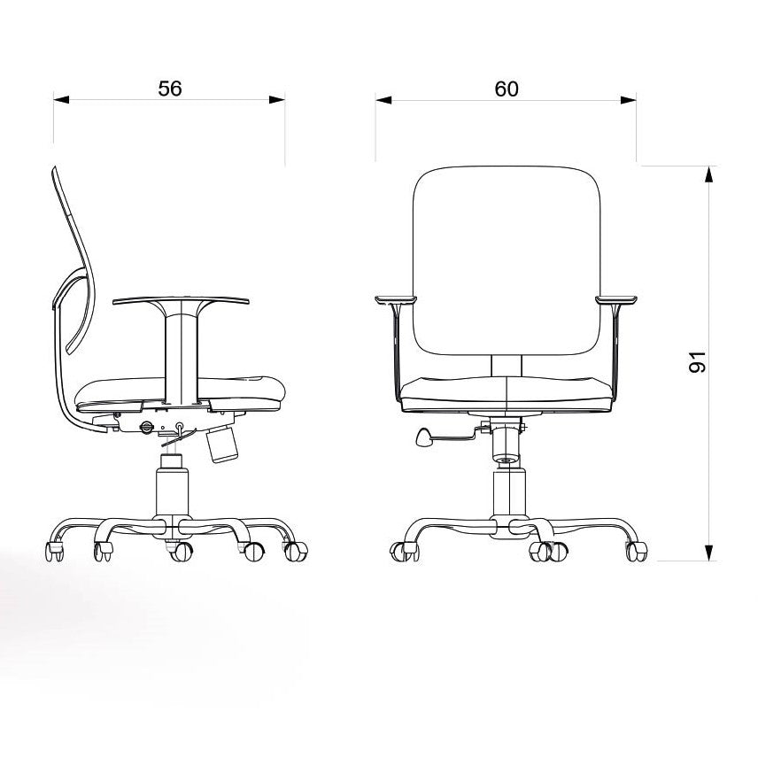 Silla Secretarial BM 7001C - OffiMobile