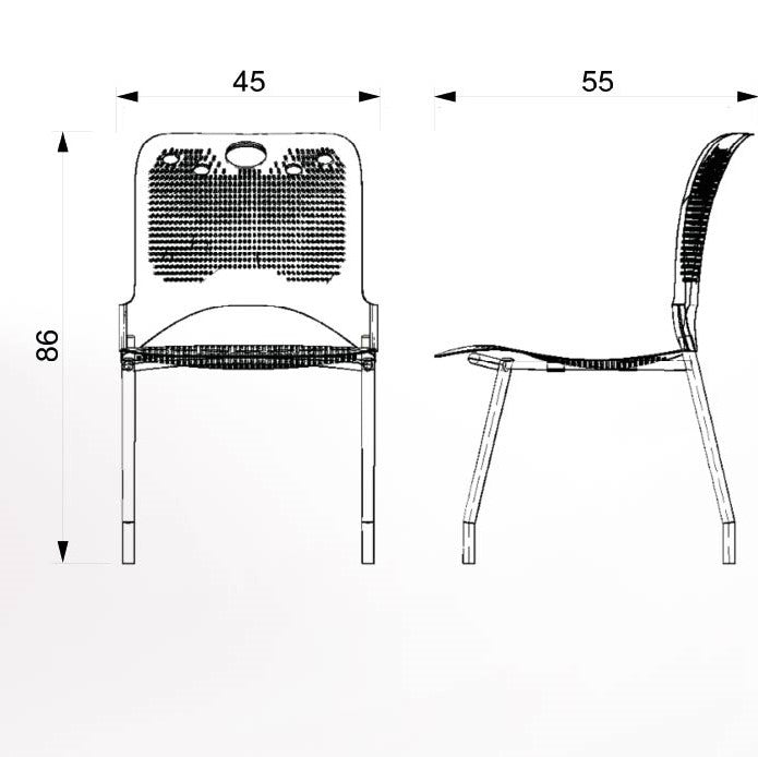 SILLA VISITA BM 722 - OffiMobile