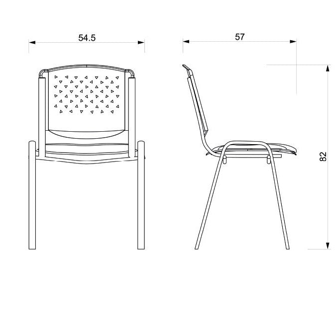 SILLA VISITA BM 750 - OffiMobile