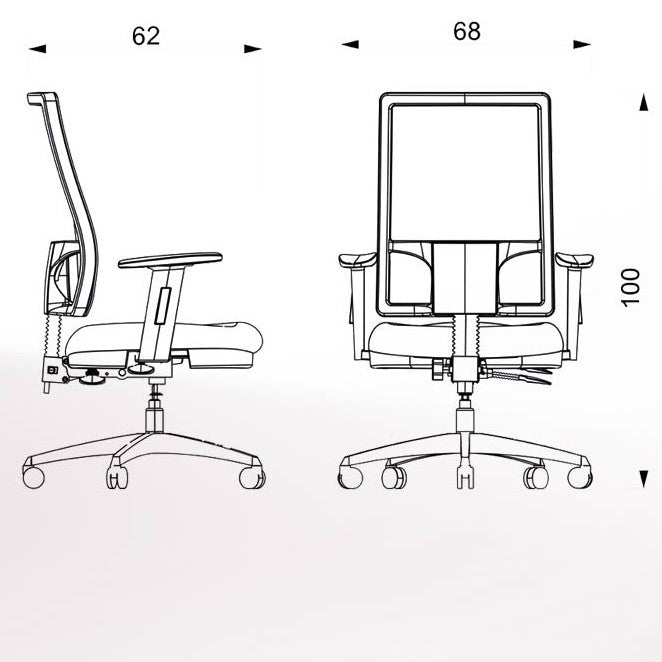 Silla Operativa BM 8150 - OffiMobile