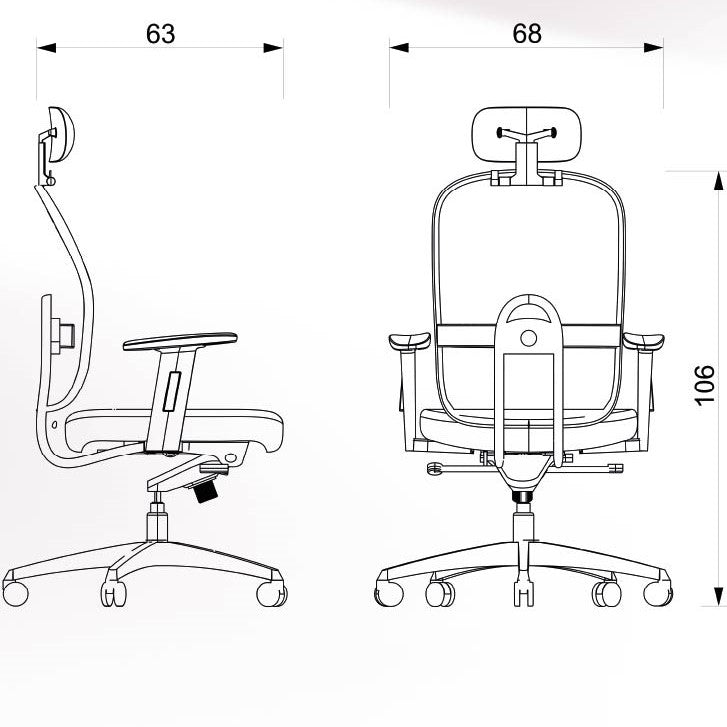Silla Operativa BM 8501 - OffiMobile