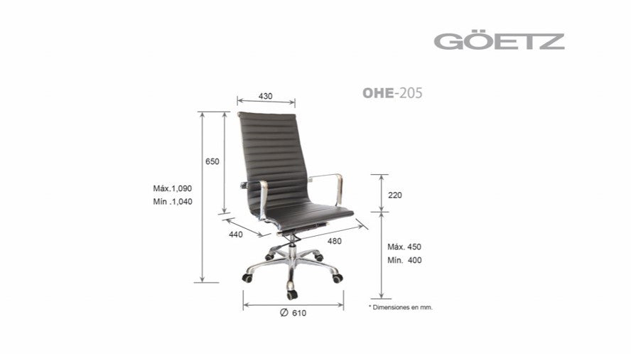 SIlla Ejecutiva Goetz