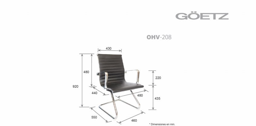 SILLA VISITANTE GOETZ