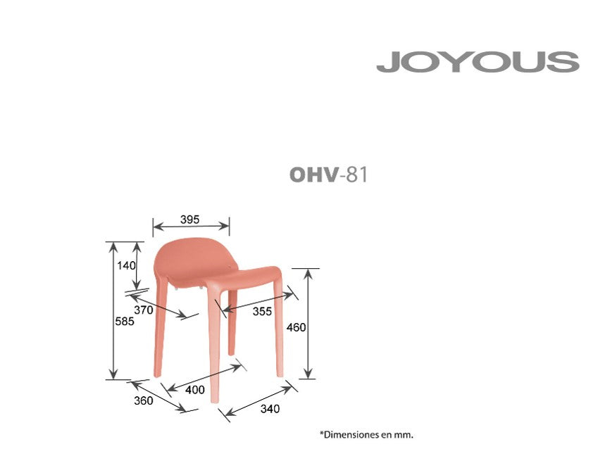 SILLA Visitante JOYOUS
