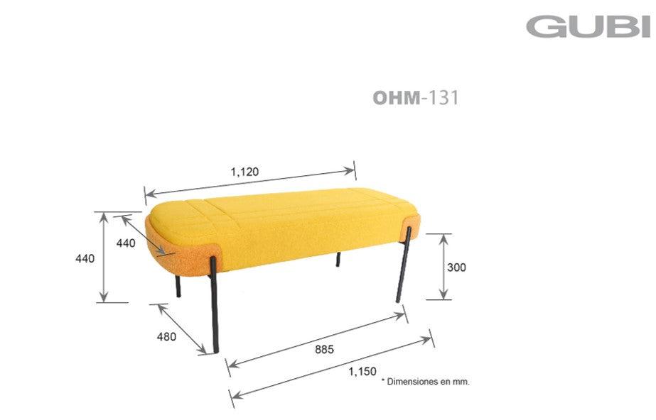Sillon Visitante GUBI XL