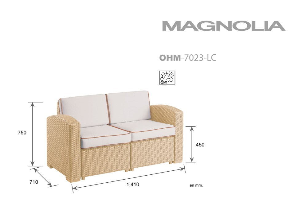 Sillon Exterior Magnolia LC