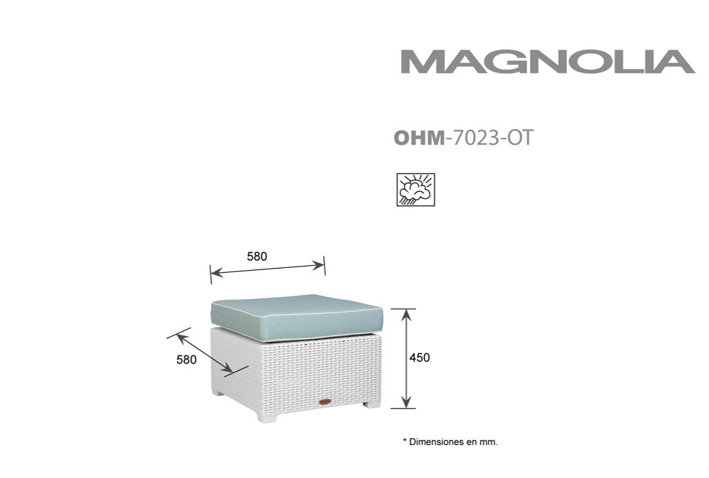Sillon Exterior Magnolia OT