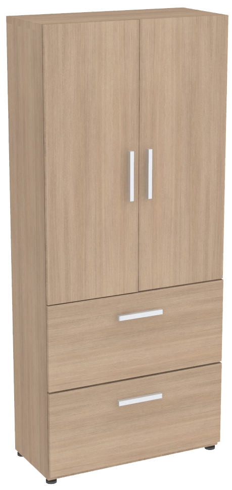 Librero A Piso XL 2 arch - OffiMobile