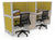 Estacion de Trabajo Estabilus 2D A Pared C archivero - OffiMobile
