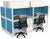 Estacion de Trabajo Estabilus 2D C archivero y Flipper - OffiMobile