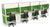 Estacion de Trabajo Estabilus 2D A Pared C archivero y Flipper - OffiMobile