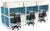 Estacion de Trabajo Estabilus 2D C archivero y Flipper - OffiMobile