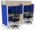 Estacion de Trabajo Estabilus T5 A Pared C archivero y Flipper - OffiMobile