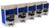 Estacion de Trabajo Estabilus T5 A Pared C archivero y Flipper - OffiMobile