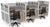 Estacion de Trabajo doble Estabilus 2D C Acrilico y Archivero - OffiMobile