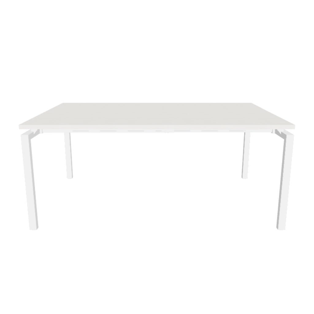 Mesa de juntas para oficina MS White / Silver S | Offimobile
