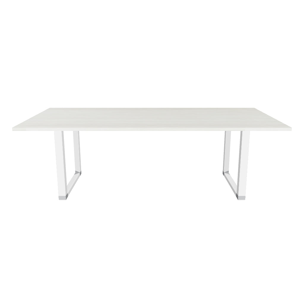Mesa de Juntas Para Oficina SQ White/Silver/Black