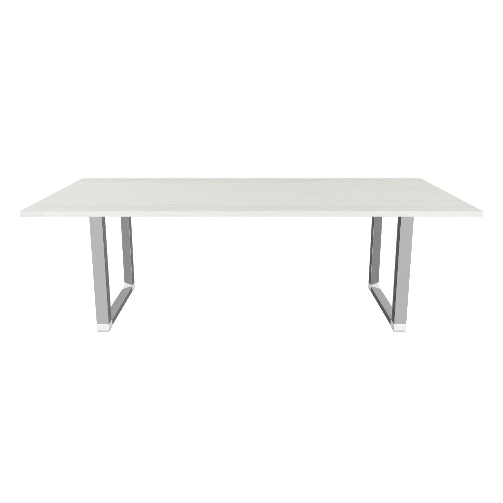 Mesa de Juntas Para Oficina SQ White/Silver/Black