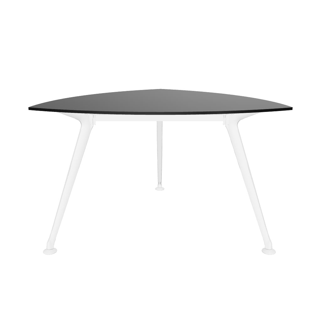 Mesa de juntas Z Chrome Triangular Cristal Templado