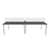Mesa Bench MS White/Silver 4P
