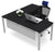 Escritorio Semi ejecutivo MS White/Silver - OffiMobile