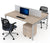 MESA BENCH MS SILVER/WHITE 2P - OffiMobile