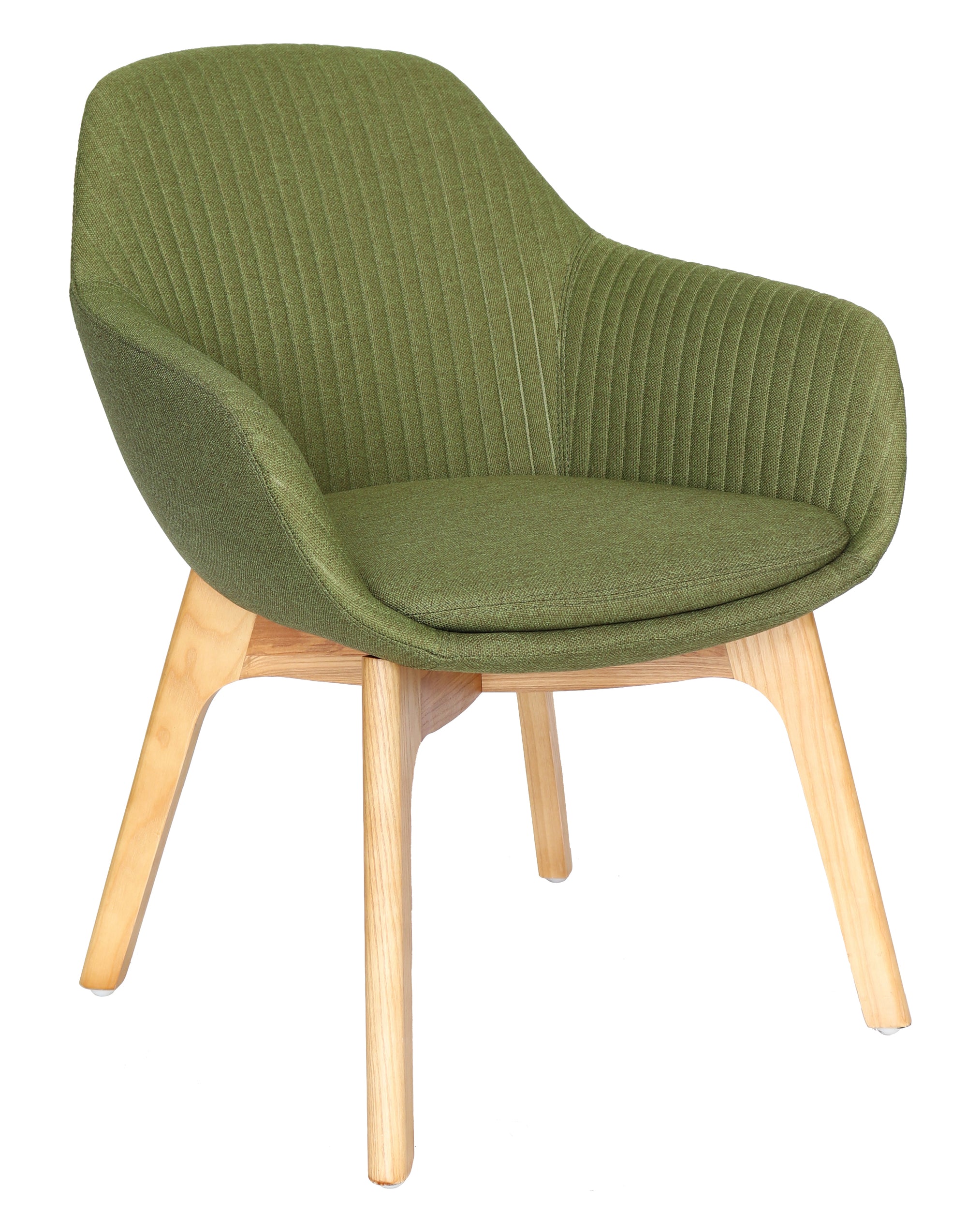 Silla Visitante Fabrizia Base madera - OffiMobile