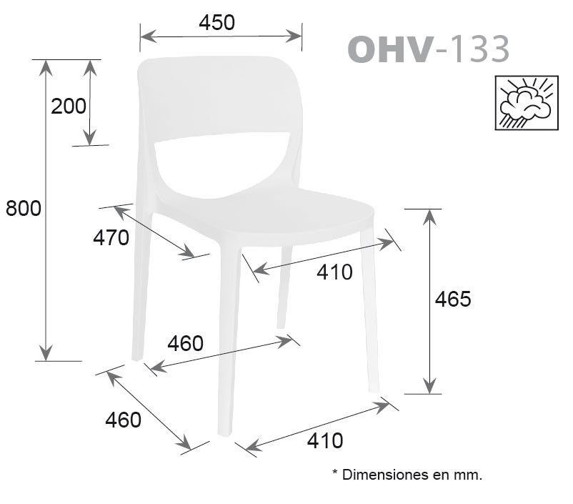 Silla Visitante Air - OffiMobile