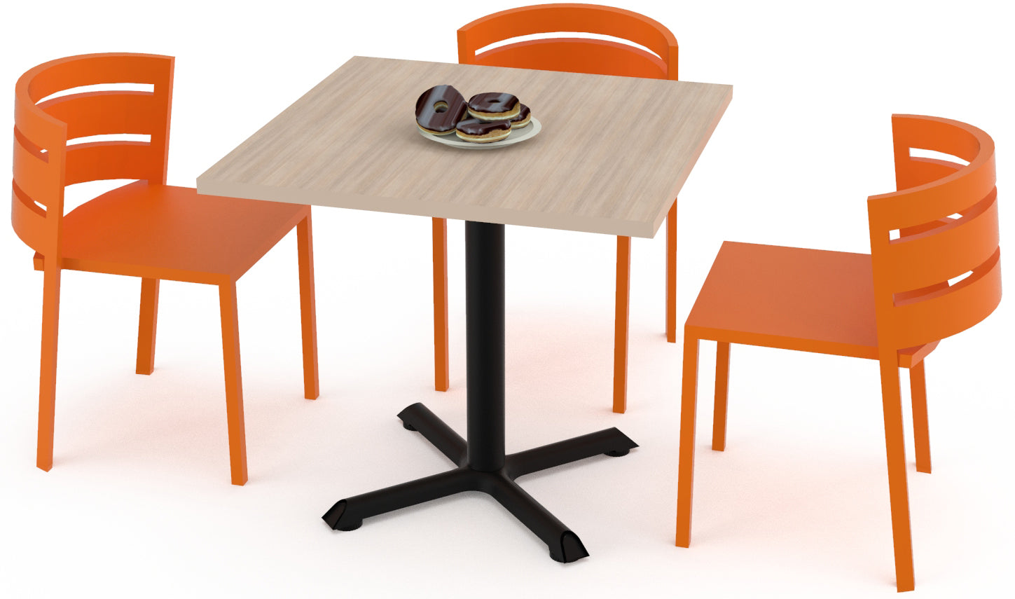 MESA PARA RESTAURANT TECH REST/SILVER O REST/BLACK - OffiMobile