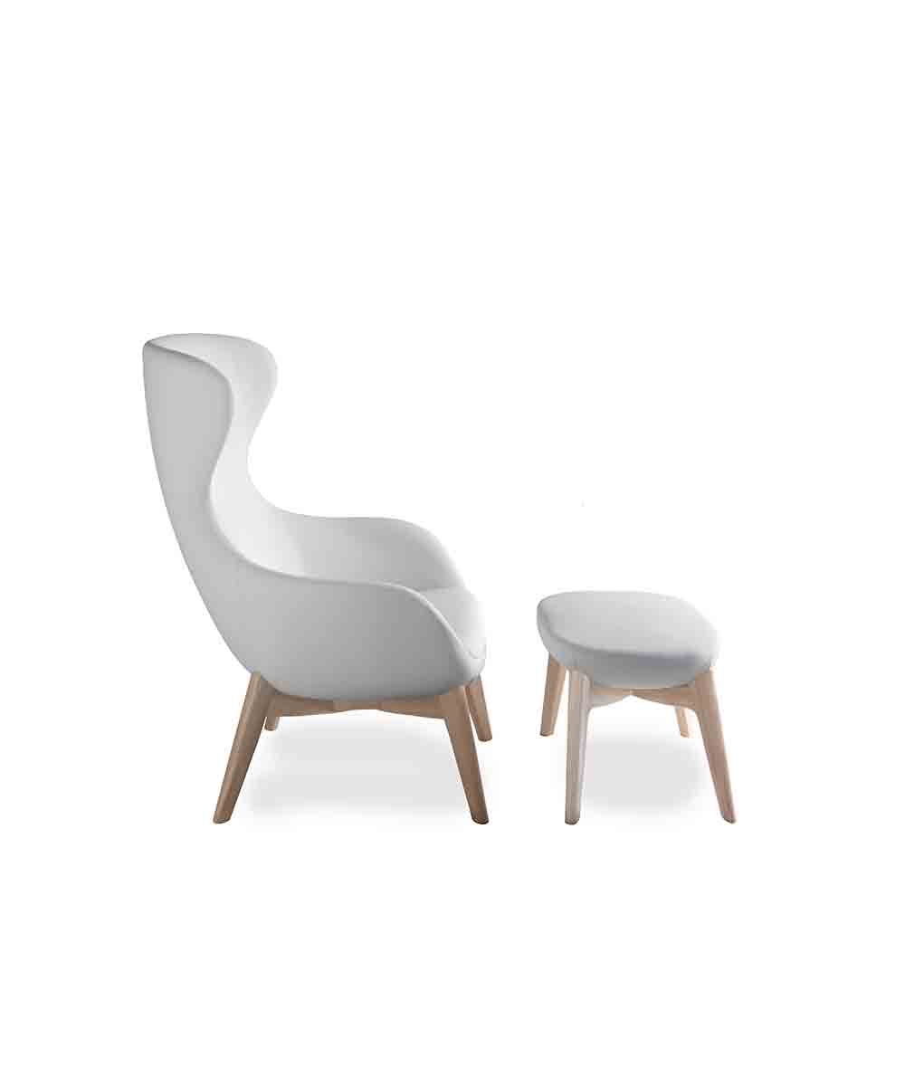 Sillon Labenze Queen puf - OffiMobile