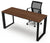 Escritorio Operativo TECH SQ White/Silver/Black - OffiMobile