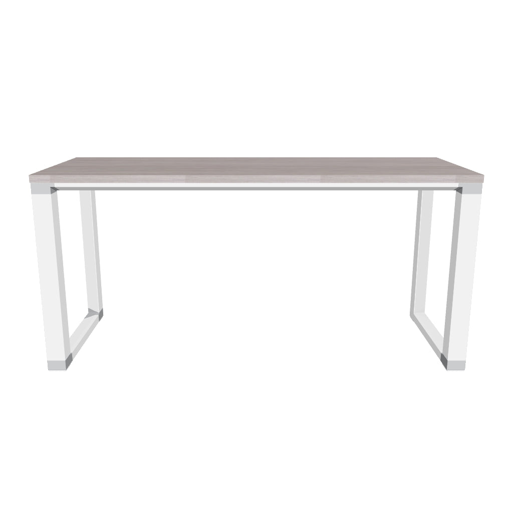 Escritorio Operativo TECH SQ White/Silver/Black