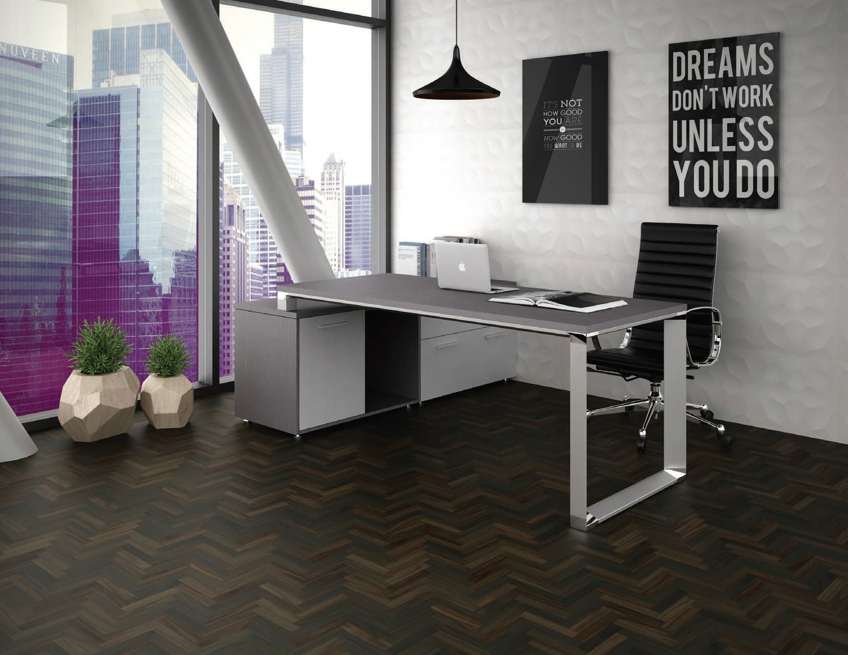 Escritorios con credenza - Offimobile
