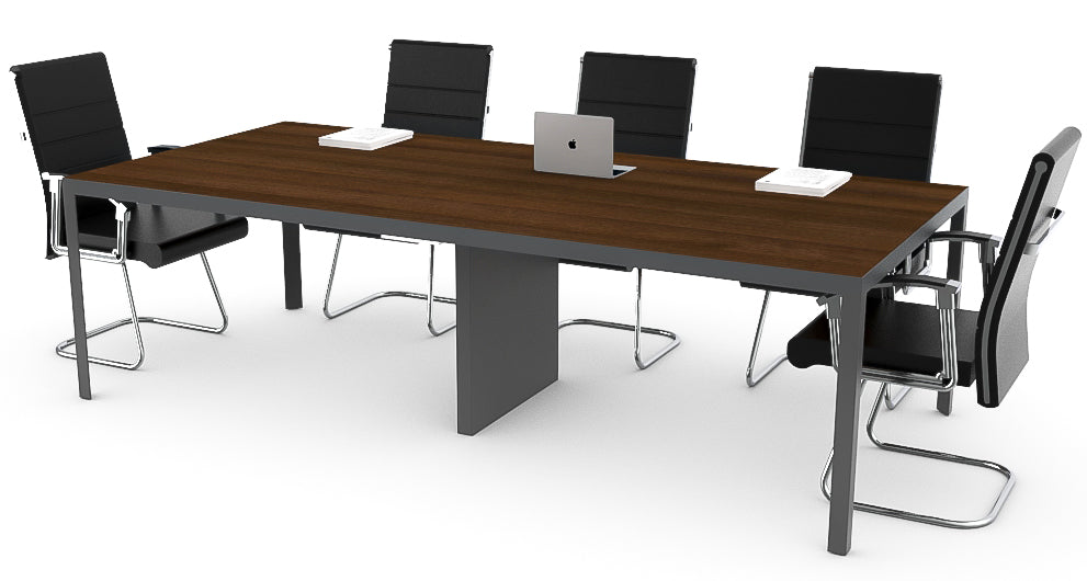 Mesa de Juntas Tech Studio con Pata Central Electrificable