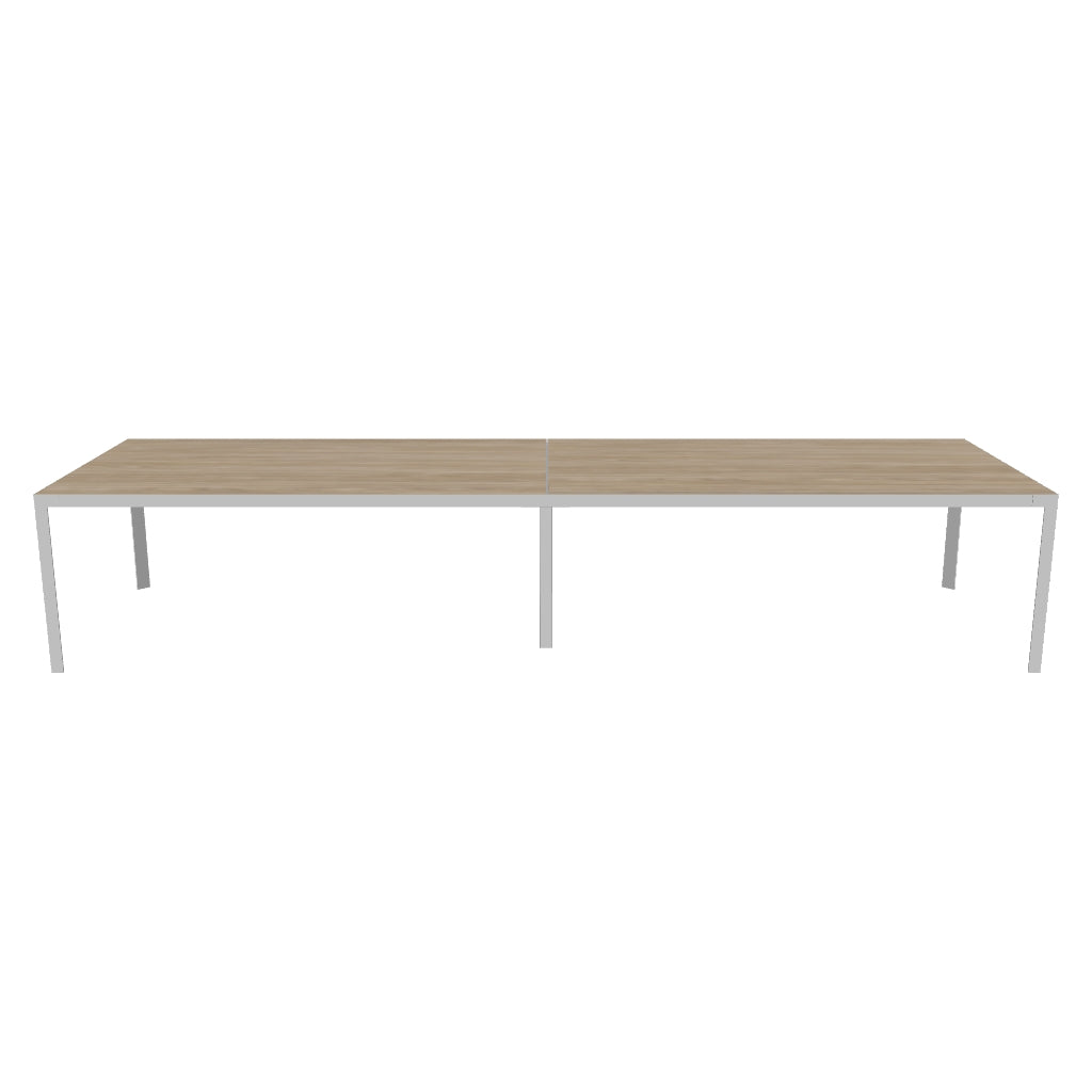 Mesa de Juntas Consejo Tech Studio con Pata Central Electrificable