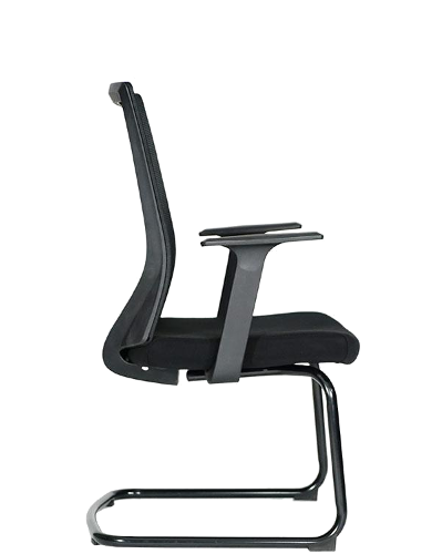 Silla Visitante Vision Black - offimobile