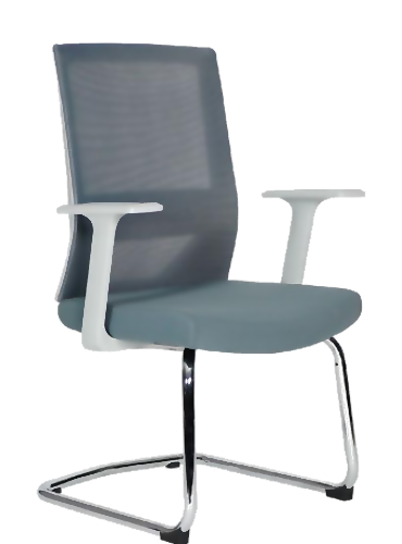 Silla Visitante Vision Gray - offimobile