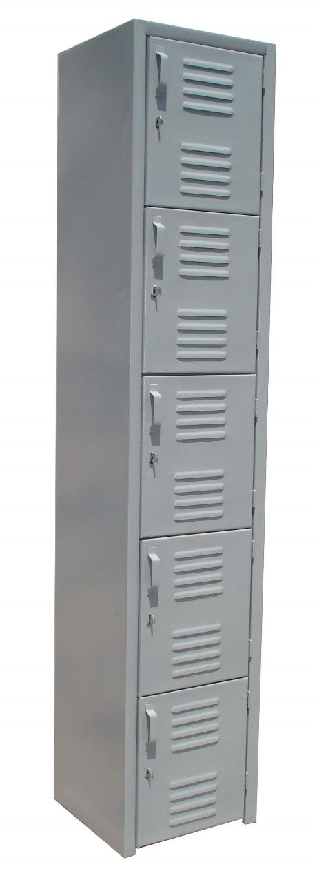 Locker Metalico Crisol 5 Puertas