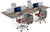 Mesa Bench Z Chrome - OffiMobile