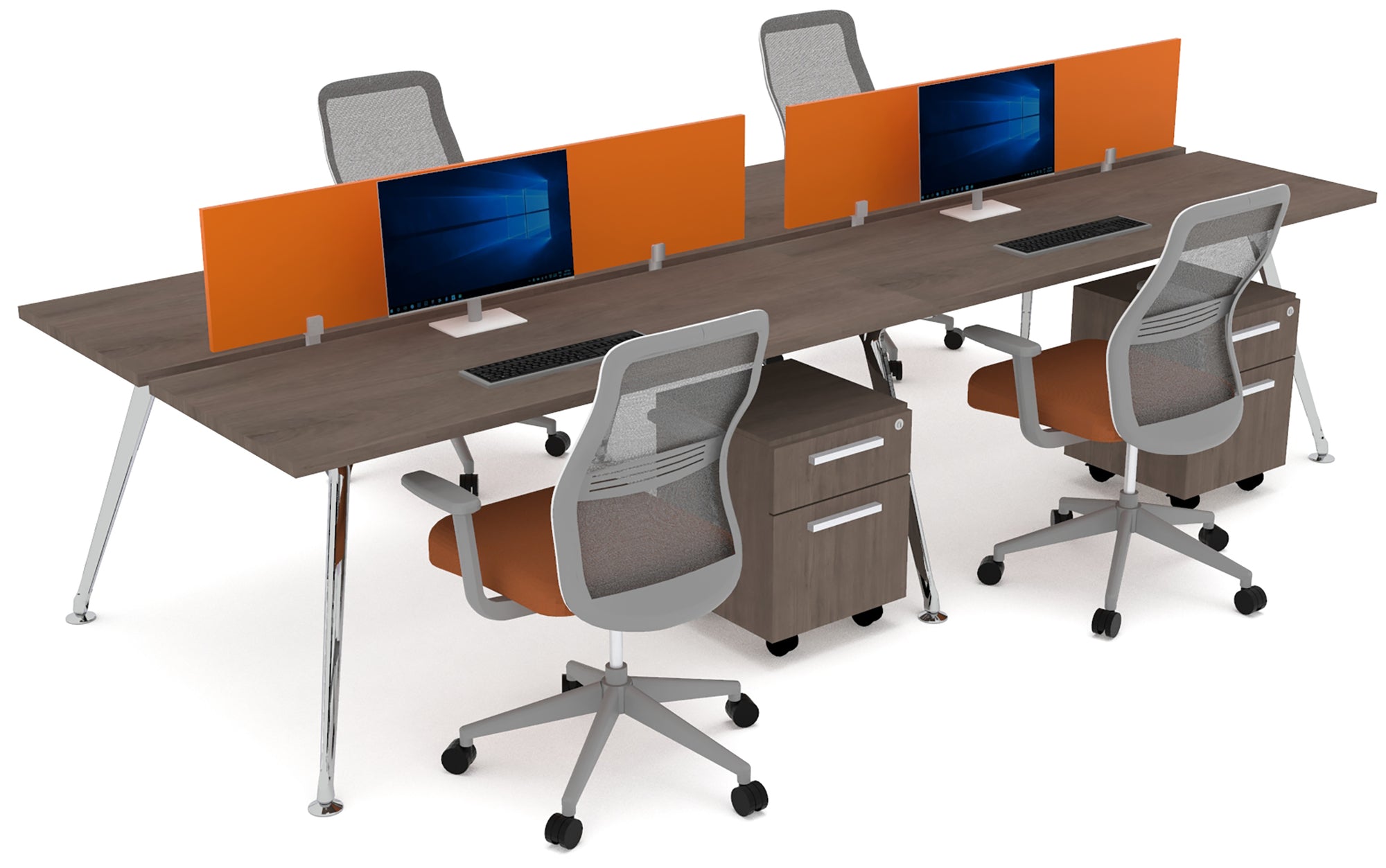Mesa Bench Z Chrome - OffiMobile