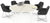 TECH Z/CHROME O Z/WHITE MESA CIRCULAR XL - OffiMobile