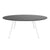 Mesa de juntas Z Chrome redonda Cristal Templado
